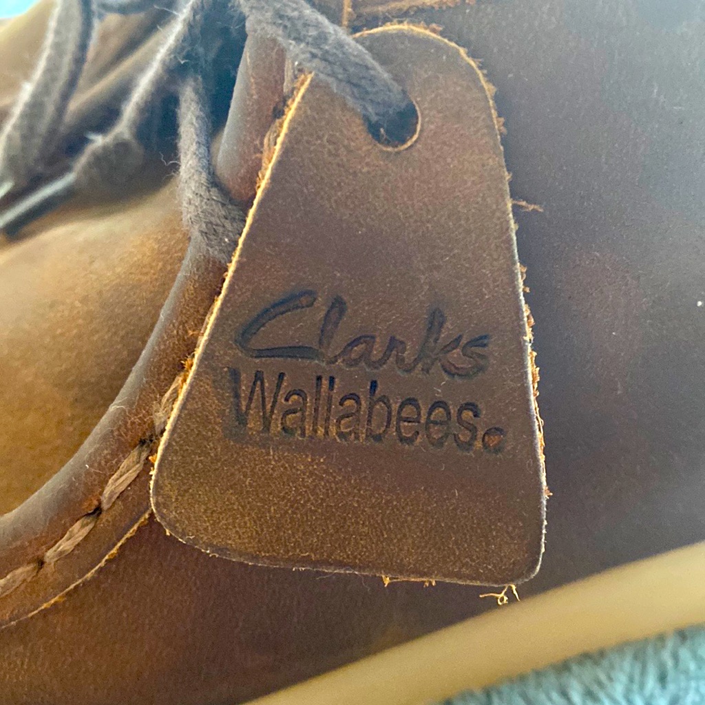 Brand New Brown Leather Wallabees